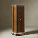 Elegant Wooden Cabinet with Inlaid Detailing | Luxury Handmade Tallboy