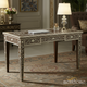 Intricately Inlaid Wooden Office Desk | Luxury Handmade Desk
