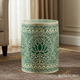 Green Lotus Decorative Ceramic Garden Stool | Luxury Handmade Stool