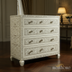 Handcrafted Bone Inlay Chest of Drawers | Luxury Handmade Chest of Drawer