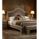 Luxury Handcrafted Intricate Inlay King Bed