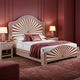 Luxury Sunburst Handcrafted Bed Set