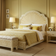 Sunburst Elegance Hand-Painted King Bed Set