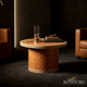 Hexagonal Pattern Terracotta Coffee Table | Luxury Handmade Coffee Table