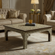 Ornate Inlaid Wooden Coffee Table | Luxury Handmade Coffee Table