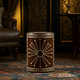 Decorative Wooden Side Table with Inlaid Design | Luxury Handmade Stool