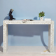 Mother of Pearl Console Table Floral pattern | Luxury Handmade Console