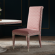 Inlay Elegance Upholstered Dining Chair | Luxury Handmade Chair