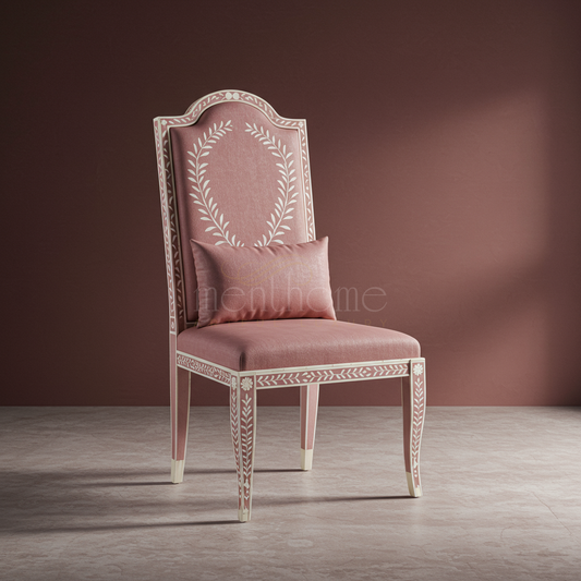 Inlay Chair - Elegant Handcrafted Upholstered Seating | Luxury Handmade Chair