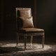 Inlay Chair with Leather Upholstery | Luxury Handmade Chair