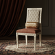 Luxurious Inlay Patterned Accent Chair | Luxury Handmade Chair