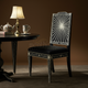 Inlay Chair with Elegant Handcrafted Bone Inlay | Luxury Handmade Chair
