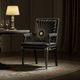 Luxurious Inlay Sunburst Armchair | Luxury Handmade Chair