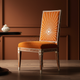 Inlay Chair with Sunburst Design | Luxury Handmade Chair