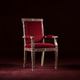 Inlay Chair with Velvet Upholstery | Luxury Handmade Chair
