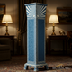 Blue Decorative Pedestal Stand | Luxury Handmade Tallboy