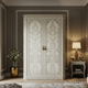 Elegant Bone Inlay Two-Door Wardrobe | Luxury Handmade Wardrobe