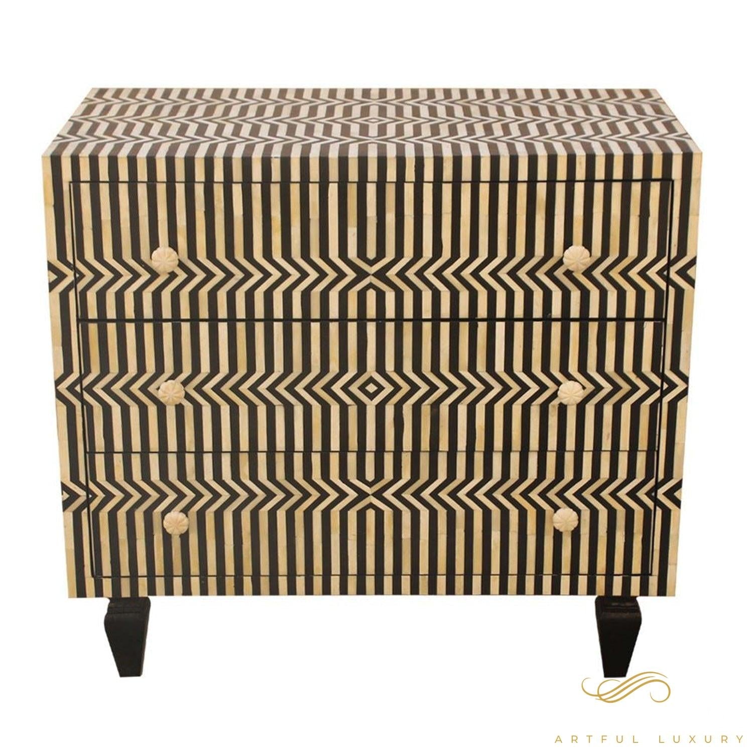Zig Zag dressers | Luxury Handmade Dresser