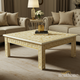 Elegant Greek Key Pattern Coffee Table | Luxury Handmade Coffee Table