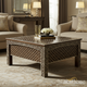 Elegant Inlaid Wooden Coffee Table | Luxury Handmade Coffee Table