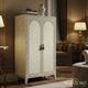 Elegant Handcrafted Bone Inlay Cabinet | Luxury Handmade Cabinet