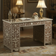 Intricately Inlaid Wooden Writing Desk | Luxury Handmade Desk