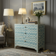 Chevron Pattern Wooden Chest of Drawers | Luxury Handmade Chest of Drawer