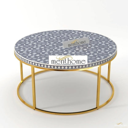 Centre Table | Bone Inlay Coffee Table | Luxury Handmade Coffee Table