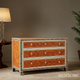 Handcrafted Wooden Chest of Drawers with Floral Inlay | Luxury Handmade Chest of Drawer