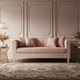 Luxurious Inlay Classic Greek Key Sofa | Luxury Handmade Sofa