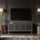 Luxury Black and White Inlay TV Cabinet | Luxury Handmade TV Cabinet