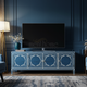 Inlay Blue Elegance TV Cabinet | Luxury Handmade TV Cabinet