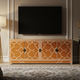 Inlay Patterned Luxury TV Cabinet | Luxury Handmade TV Cabinet