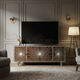 Luxury Inlay Sunburst TV Cabinet | Luxury Handmade TV Cabinet