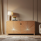 Sunburst Inlay TV Cabinet | Luxury Handmade TV Cabinet