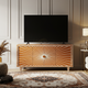 Sunburst Inlay Wooden TV Cabinet | Luxury Handmade TV Cabinet